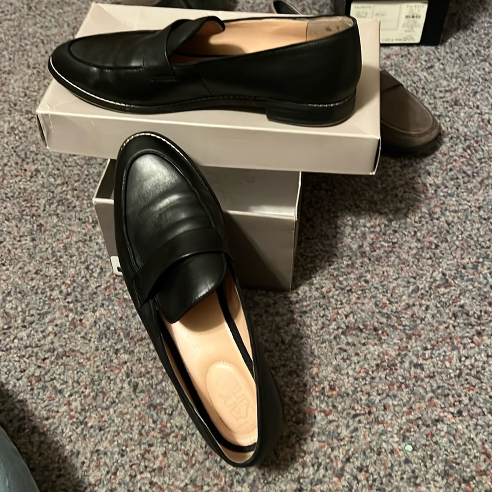 Franco Sarto Hudley, black loafers